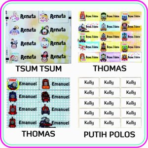 Iron Label Print (IO) (Label Baju)